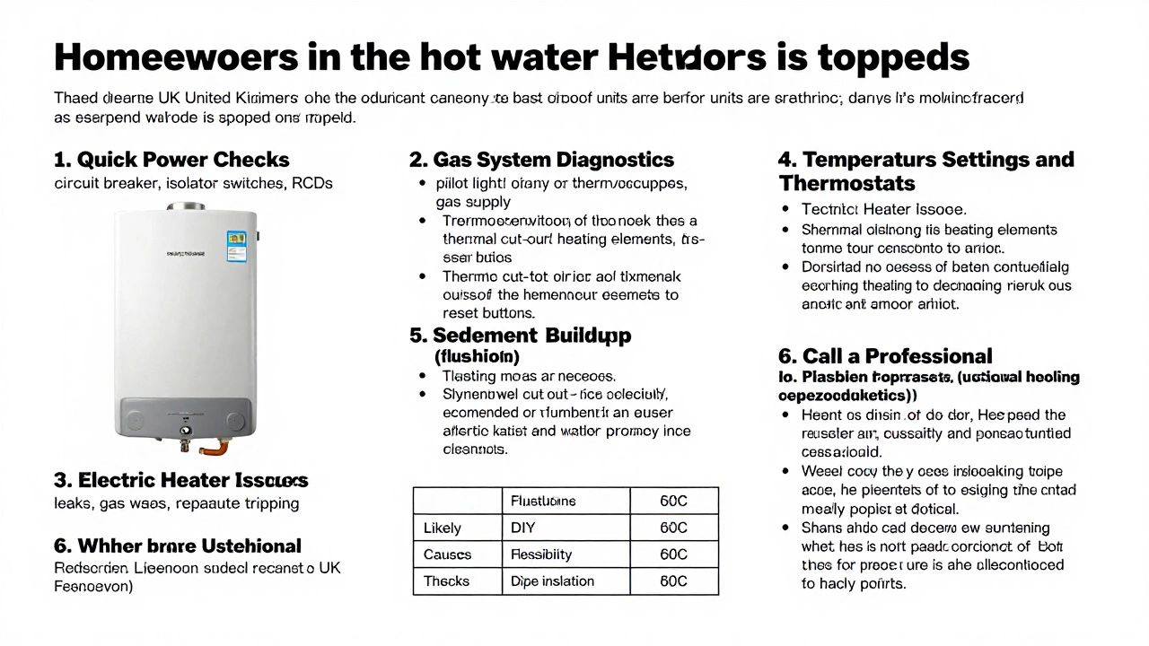 Hot Water Heater Stops Working? 7 Critical Checks Before Calling a Pro
